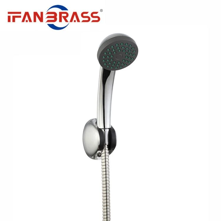 black shower head set