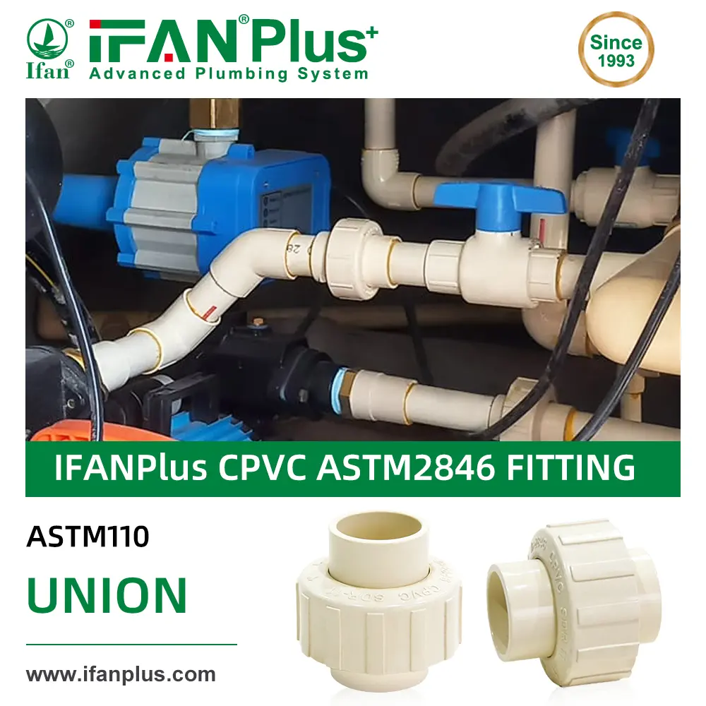 „Ifanplus ASTM2846 CPVC Union“