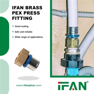 „Ifan ASTM F1974 PEX Press“ jungiamosios detalės